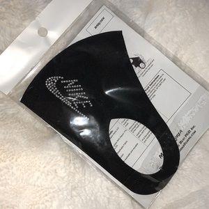 Rhinestone Nike mask